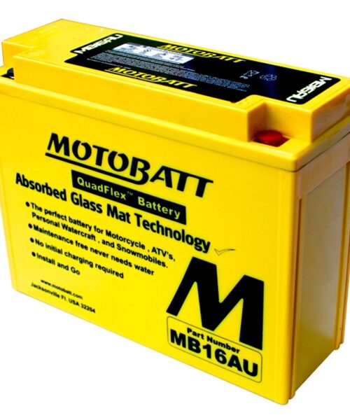 Motobatt Quadflex AGM Battery MB16AU