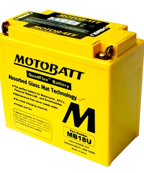 Motobatt Quadflex AGM Battery MB18U