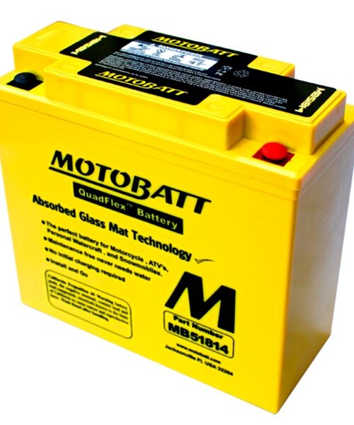 Motobatt Quadflex AGM Battery MB51814