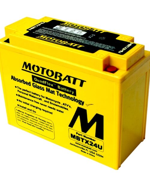 Motobatt Quadflex AGM Battery MBTX24U