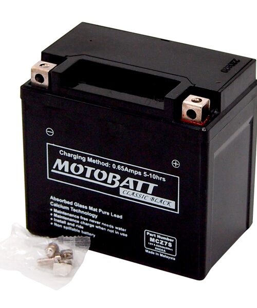 Motobatt Classic Black Battery MCZ7S