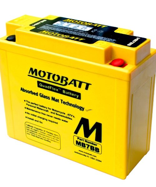 Motobatt Classic Black Battery MC7BB