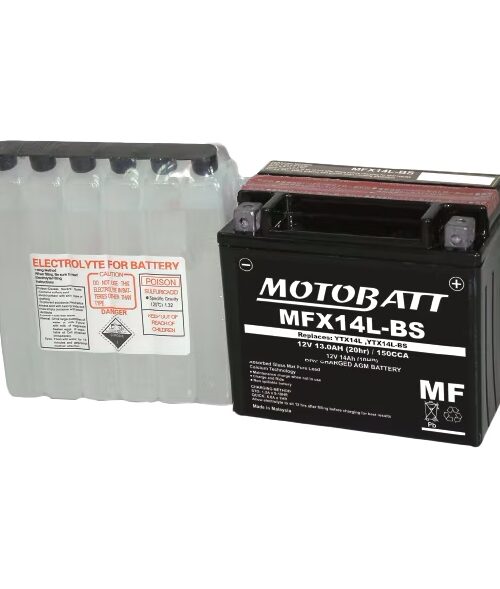 Motobatt Classic Maintenance Free battery MFX14L-BS