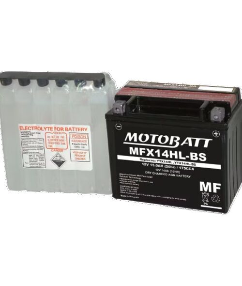 Motobatt Classic Maintenance Free battery MFX14HL-BS
