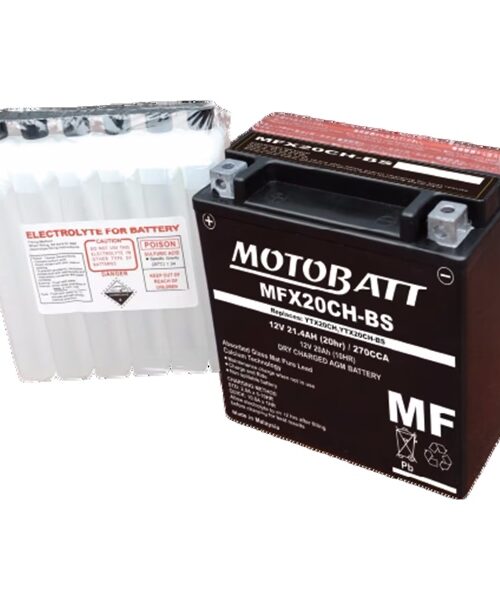 Motobatt Classic Maintenance Free battery MFX20CH-BS