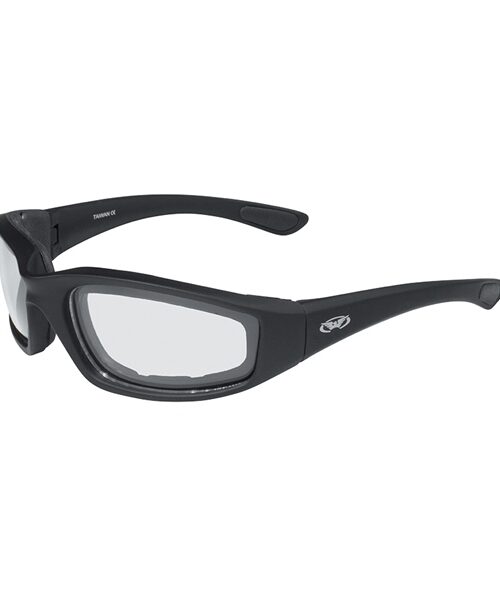 Global Vision Kickback Photochromatic Sunglasses Matte Black