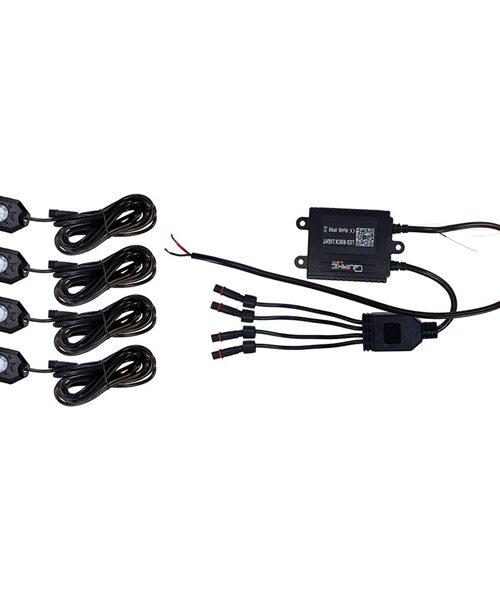 Quake LED Rock Light Kit RGB/White