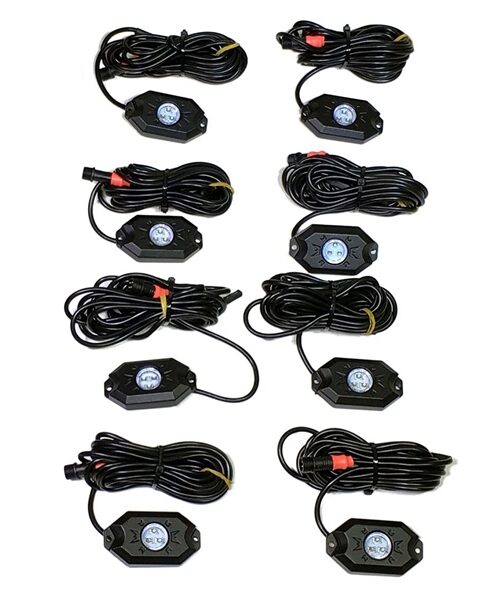 Quake LED RGB Accent Rock Lights (Quad Lock Compatible)