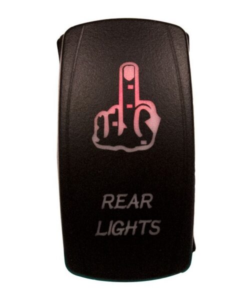 Dragon Fire Racing Finger Rear Lights Switch Rocker - 390295