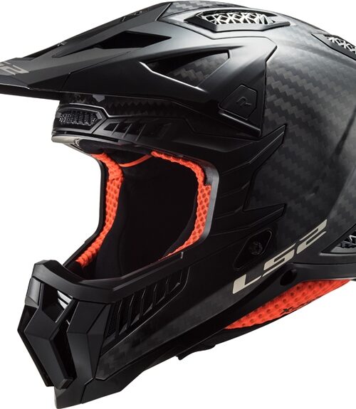 LS2 X-Force Carbon Off-Road Helmet Solid - Without Goggle