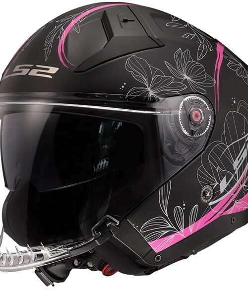 LS2 Infinity II Open-Face Helmet Lotus