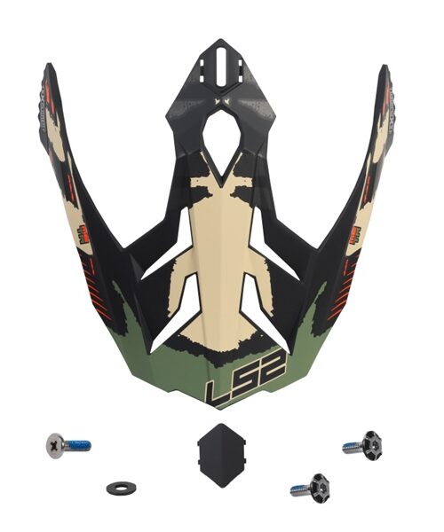 LS2 Peak for Explorer Helmet CamoX