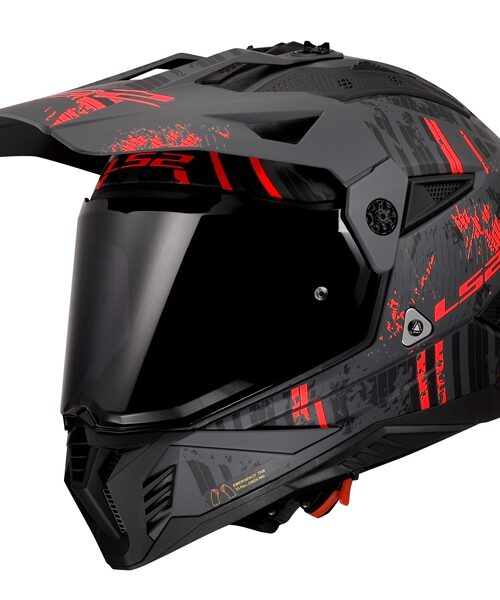 LS2 Blaze II Off-Road Helmet Crazy - Without Goggle