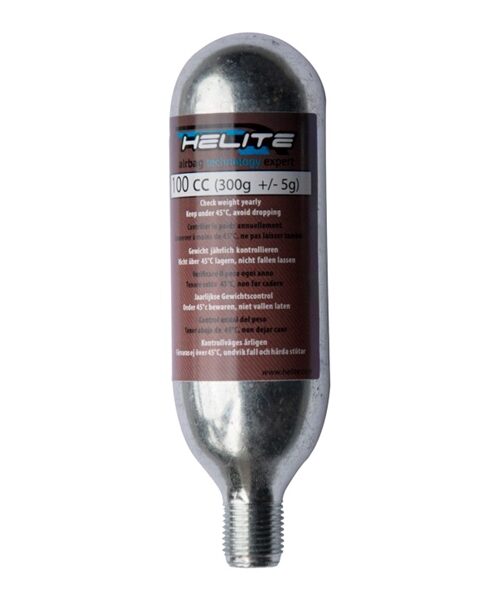 Helite CO2 Cartridge for Airbag Vest - 100cc Men, Women
