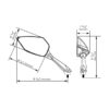 Koso SPRINT Mirror Screwed - Image 4