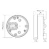 Koso Multifunction meter DL-04B Motorcycle - 405091 - Image 3