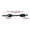 Kimpex Complete Axle Fits Yamaha - Image 2