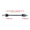 Kimpex Complete Axle Fits Arctic cat - Image 2