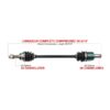 Kimpex Complete Axle Fits John Deere - Image 2
