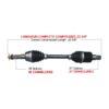 Kimpex HD Complete HD Axle Fits Polaris - Image 2