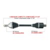 Kimpex HD Complete HD Axle Fits Polaris - Image 2