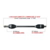Kimpex HD Complete HD Axle Fits Polaris - Image 2