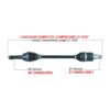 Kimpex HD Complete HD Axle Fits Polaris - Image 2
