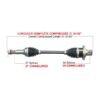 Kimpex HD Complete HD Axle Fits Yamaha - Image 2