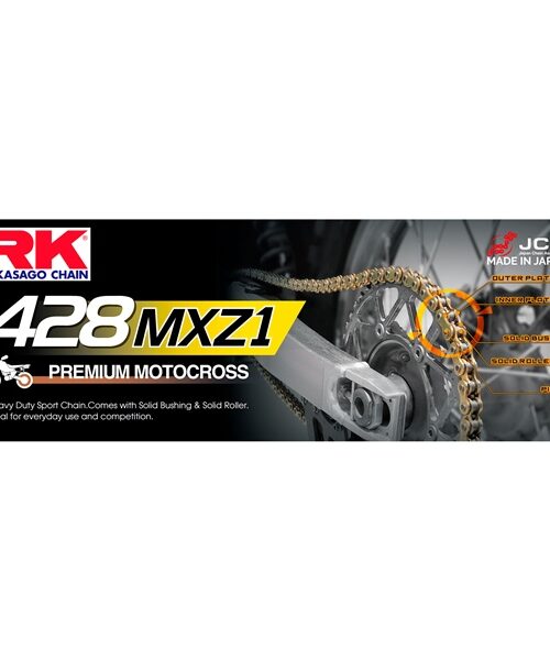 RK EXCEL Chain - 428MXZ1 HD Chain