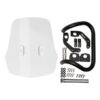 DRC/ZETA/UNIT Adventure Windshield Fits Kawasaki