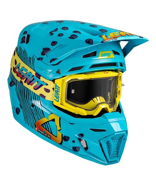 LEATT 8.5 Off-Road Helmet Kit V25 - Included Goggle