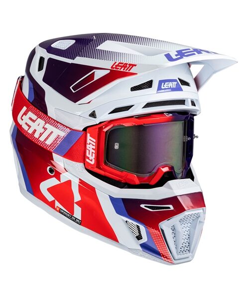 LEATT 8.5 Off-Road Helmet Kit V25 - Included Goggle