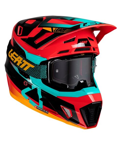 LEATT 7.5 Off-Road Helmet Kit V25 - Included Goggle