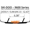 WOODYS Carbide Runner Fits Ski-doo