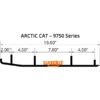 WOODYS Carbide Runner Fits Arctic cat