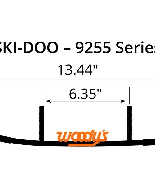 WOODYS Carbide Runner Fits Ski-doo