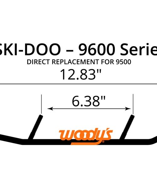 WOODYS Carbide Runner Fits Ski-doo