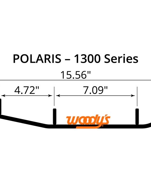 WOODYS Carbide Runner Fits Polaris
