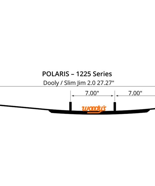 WOODYS Carbide Runner Fits Polaris