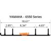 WOODYS Carbide Runner Fits Yamaha