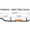 WOODYS Carbide Runner Fits Yamaha