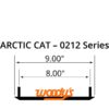 WOODYS Carbide Runner Fits Arctic cat