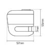 Oxford Products Scoot XA5 Super Strong Alarm Disc Lock - Image 4