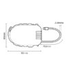 Oxford Products Retractable Cable Lock - Image 3