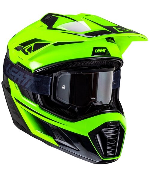 LEATT 8.5 Off-Road Helmet Kit V25 - Included Goggle