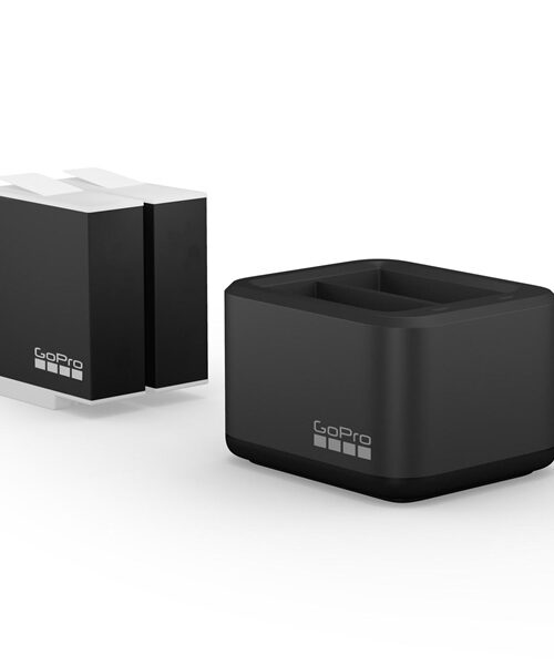 GoPro Dual Battery Charger and Enduro Batteries HERO12 Black, HERO11 Black, HERO10 Black, HERO9 Black - 494006