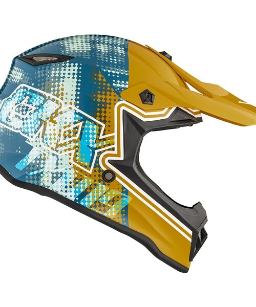 CKX TX019Y Off-Road Helmet Gleam - Without Goggle