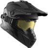 CKX Titan Air Flow Carbon Helmet - Backcountry Solid - Included 210° Goggles - Image 4