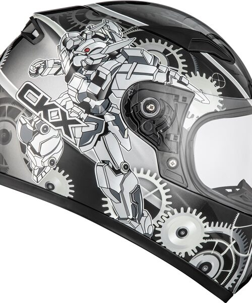 CKX RR519Y Child Full-Face Helmet, Winter Mecanic - Winter