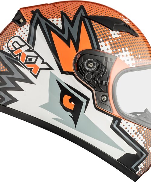 CKX RR519Y Child Full-Face Helmet, Winter Wolf - Winter